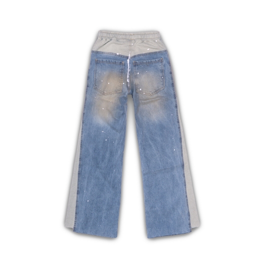 SWEAT PANTS MIX JEANS