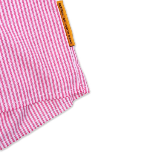 IN SHAWTY WE DONT STRIPE SHIRT IN PINK