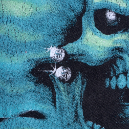 FLAME $MAKER WASHED TEE IN BLACK