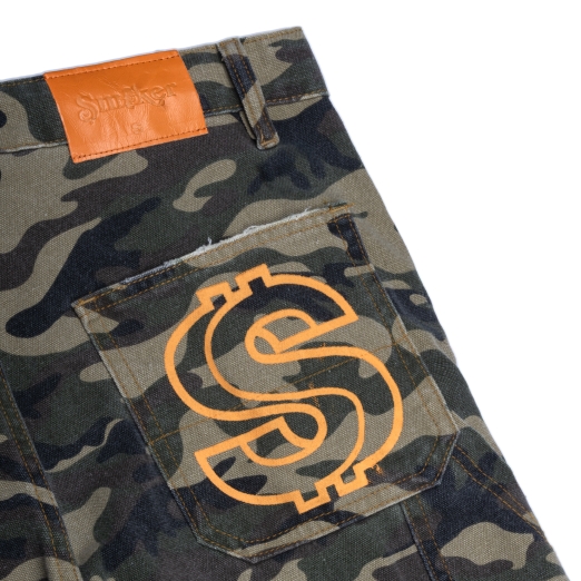 CAMO DOUBLE KNEES PANTS
