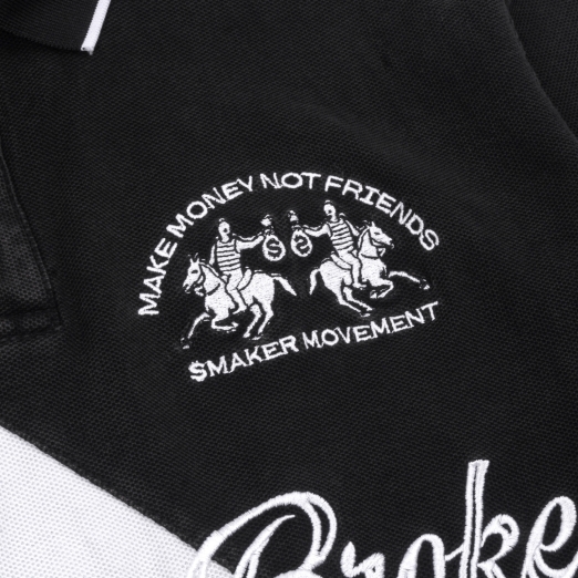 NEVER BROKE WASHED POLO