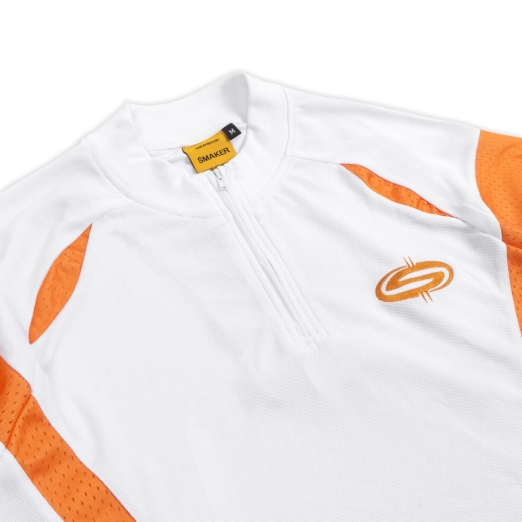 MESH SPORT TEE IN WHITE