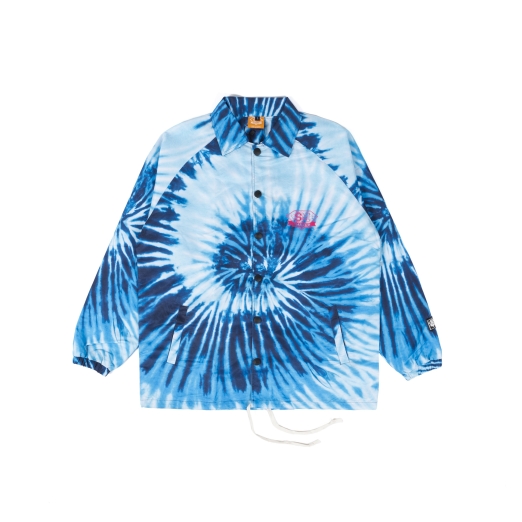 BACK LOGO TIE DYE JACKET IN BLUE