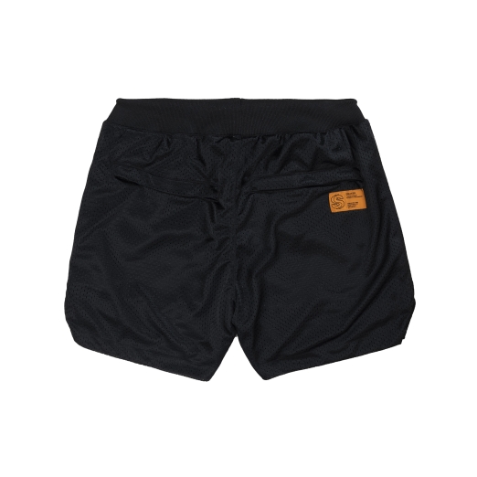 LOGO MESH SHORT IN BLACK