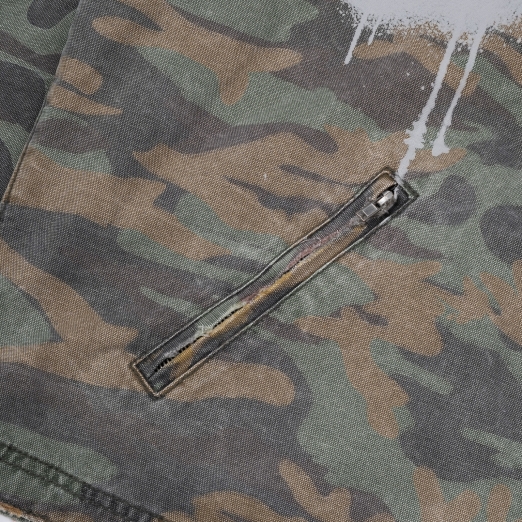 WORKWEAR WASHED JACKET IN CAMO