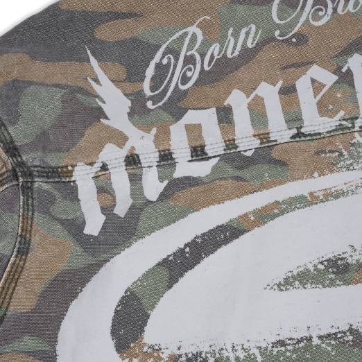 WORKWEAR WASHED JACKET IN CAMO