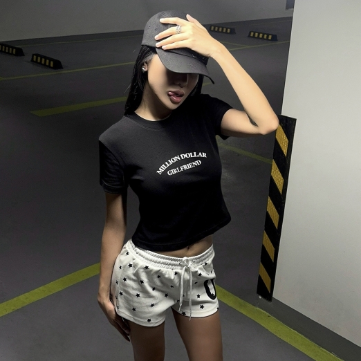 MILLION DOLLAR GIRLFRIEND BABYTEE IN BLACK