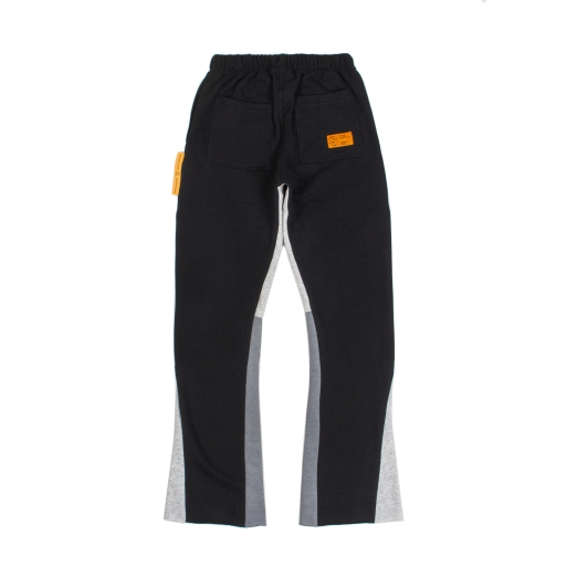 FLARE SWEAT PANTS IN BLACK