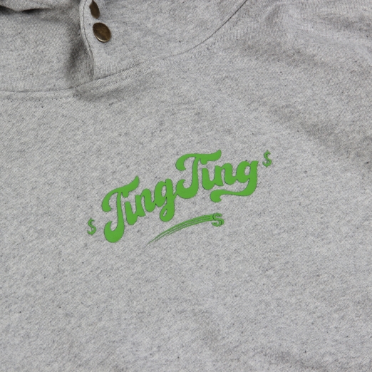 TING TING HOODIE IN GREY