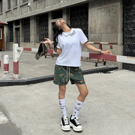 DON’T GET MAD EMBROIDERY TEE IN WHITE