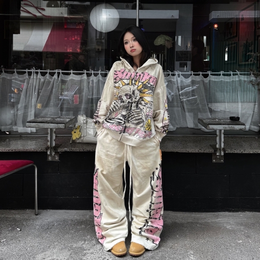 WORLDWIDE WASHED PANTS IN CREAM