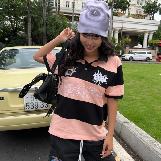 DONT GET MAD POLO IN BLACK PINK