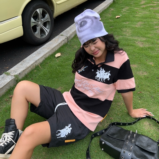 DONT GET MAD POLO IN BLACK PINK