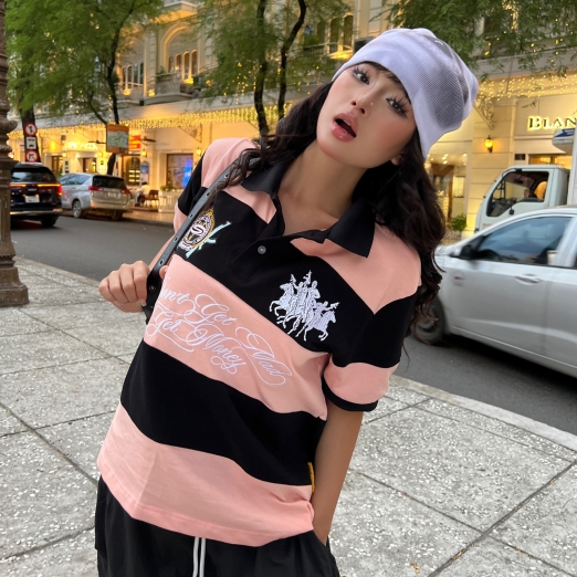 DONT GET MAD POLO IN BLACK PINK