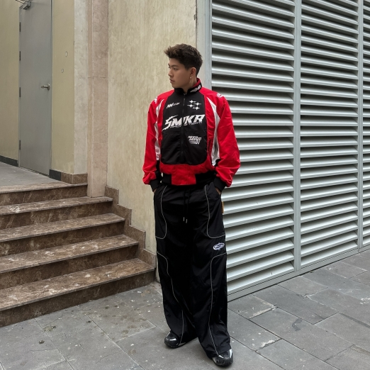 RACING TEAM JACKET IN RED