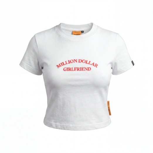 MILLION DOLLAR GIRLFRIEND BABYTEE IN WHITE