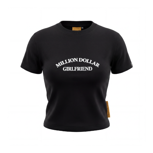 MILLION DOLLAR GIRLFRIEND BABYTEE IN BLACK