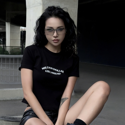 MILLION DOLLAR GIRLFRIEND BABYTEE IN BLACK