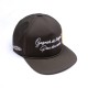 GAGNER DE LARGENT NYLON SNAPBACK IN OLIVE