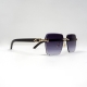 CHEETAH SUNGLASSES IN DARK PURPLE