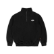 MMNF QUARTER ZIP FLEECE IN BLACK