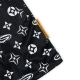 "PATTERN LOGO" MESH SHORT IN BLACK V2