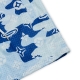 "PATTERN LOGO" MESH SHORT IN BLUE CAMO V2