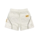 LOGO MESH NYLON SHORTS IN WHITE