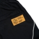 LOGO MESH NYLON SHORTS IN BLACK