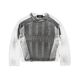 FOOTBALL LONG SLEEVE WAFFLE WASHED TEE
