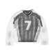 FOOTBALL LONG SLEEVE WAFFLE WASHED TEE