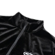 LOGO VELVET JACKET IN BLACK