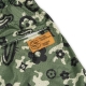 LOGOS MESH SHORT IN GREEN CAMO