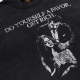 GET RICH WASHED TEE IN BLACK