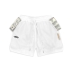 2 POCKETS FULL NYLON SHORTS IN WHITE