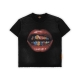 COLOR GRILLZ WASHED TEE IN BLACK