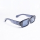 RECTANGULAR SUNGLASSES IN BLUE