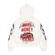 DIE RICH HOODIE IN WHITE
