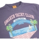 YACHT CLUB WASHED SWEATER IN DARK PURPLE