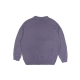 YACHT CLUB WASHED SWEATER IN DARK PURPLE