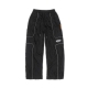 $MAKER NYLON TRACKSUIT PANTS IN BLACK