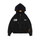 MONEY COLLECTOR HOODIE ZIPPER IN BLACK