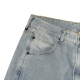 DISTRESSED WASHED BAGGY SHORT JEANS IN BLUE