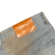 DISTRESSED WASHED BAGGY SHORT JEANS IN DIRT