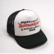 MONEY ALWAYS UP TRUCK HAT IN BLACK