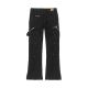 SPLASHED FLARE JEANS IN BLACK