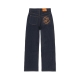 LOGO RAW DENIM JEANS
