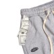 2 POCKETS FULL SWEAT PANTS IN GRAY