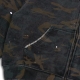 LOGO WASHED HOODIE IN CAMO