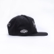 GAGNER DE LARGENT NYLON SNAPBACK IN BLACK
